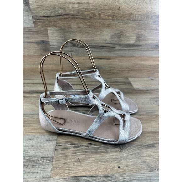 Gentle Souls Women's Oak Dress Sandal GS01319LE Rose Gold - Size 8.5 - Picture 2 of 9